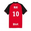 Herren Fußballbekleidung Stade Rennais Ludovic Blas #10 Heimtrikot 2025-26 Kurzarm
